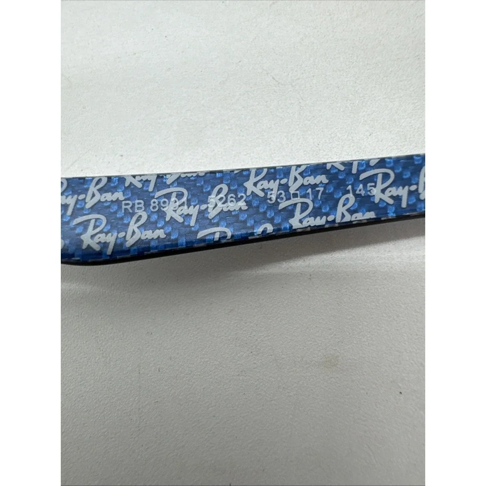 Ray-Ban Unisex Rectangular Matte Blue Rectangle Frames RB 8901-5262